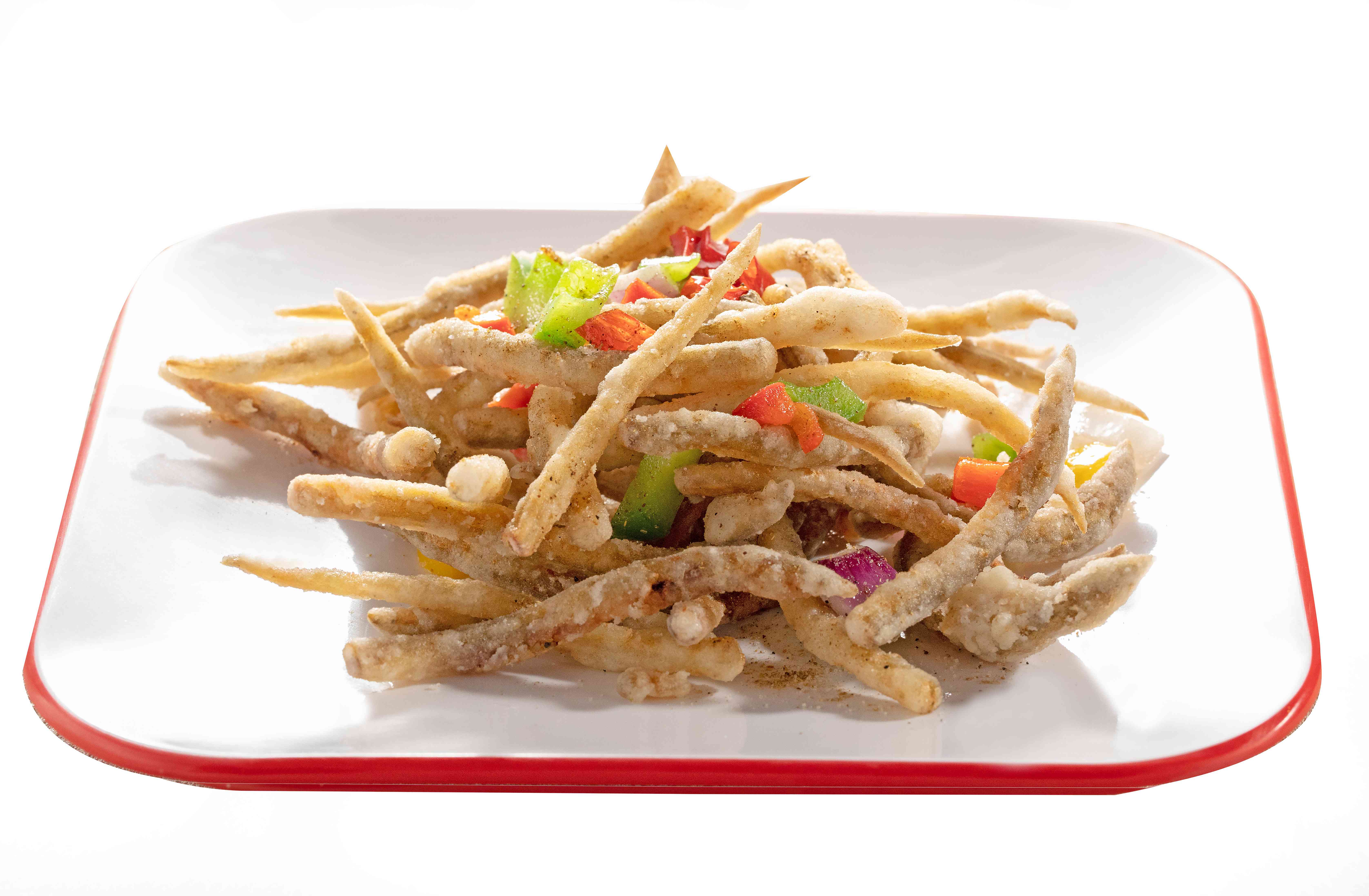 干炸小海鱼-小杂海-莆田菜高清图片-宵呵呵餐厅提供