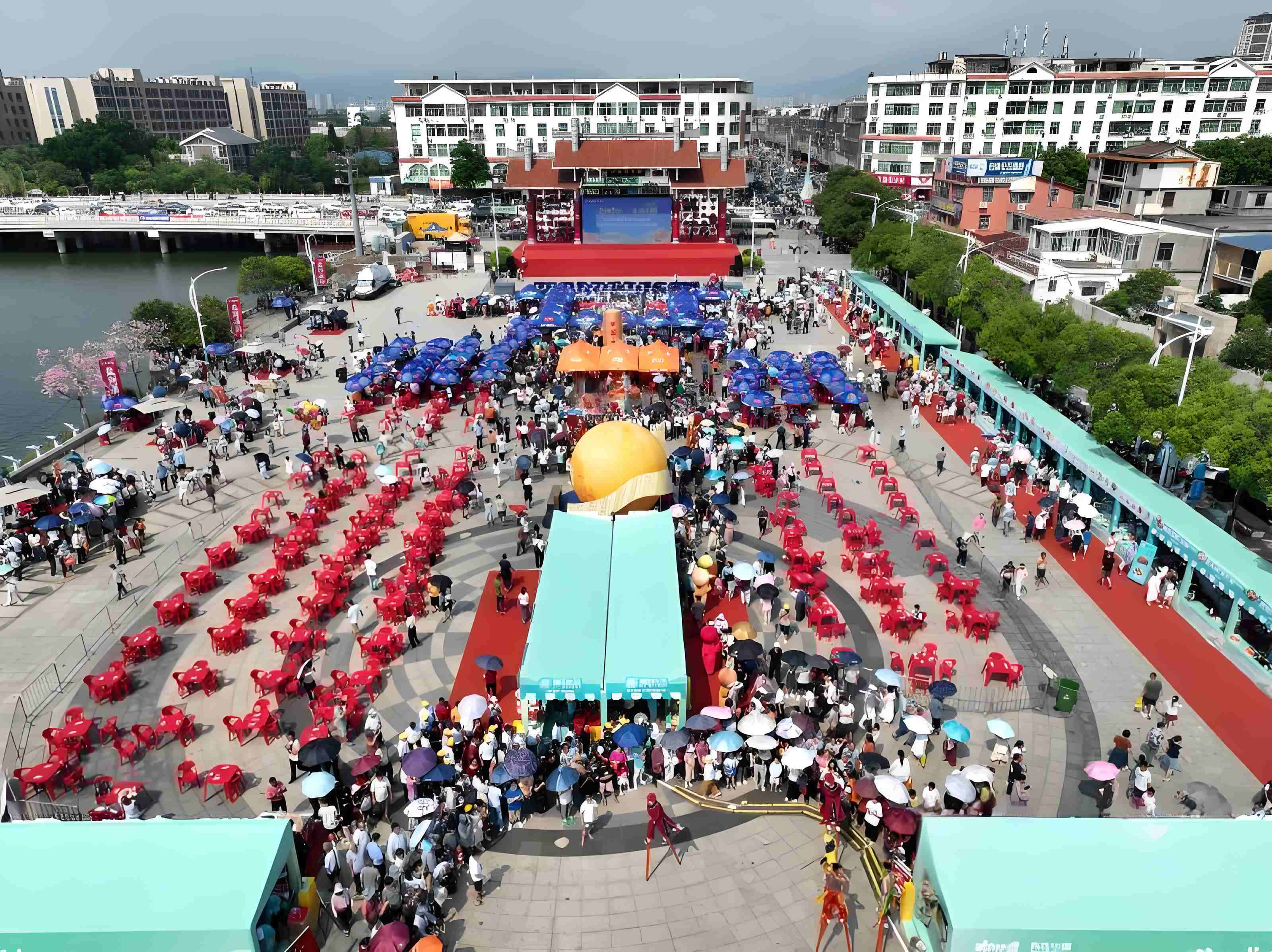 莆田市国庆中秋龙舟·美食文化周活动现场实况报道